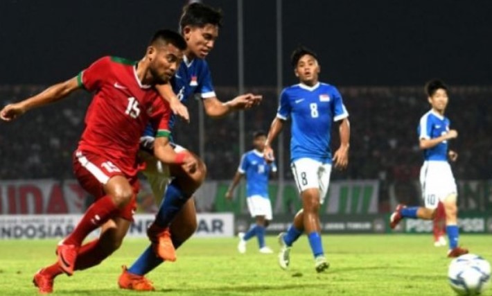 Laga Timnas Indonesia U-19 Vs Thailand Sepi Penonton